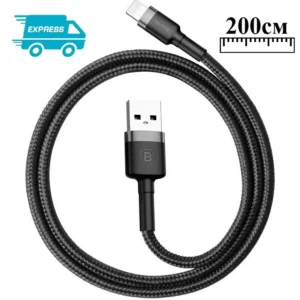 Кабель Baseus cafule Cable USB For lightning 1.5A 200 см CALKLF-CG1