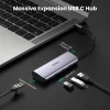 UGREEN. USB концентратор 4 в 1 (хаб), 3 x USB 3.0, RJ45 10 UGREEN. USB концентратор 4 в 1 (хаб), 3 x USB 3.0, RJ45