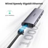 UGREEN. USB концентратор 4 в 1 (хаб), 3 x USB 3.0, RJ45 11 UGREEN. USB концентратор 4 в 1 (хаб), 3 x USB 3.0, RJ45