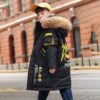Куртка для мальчиков чёрная 7 Куртка для мальчиков чёрная