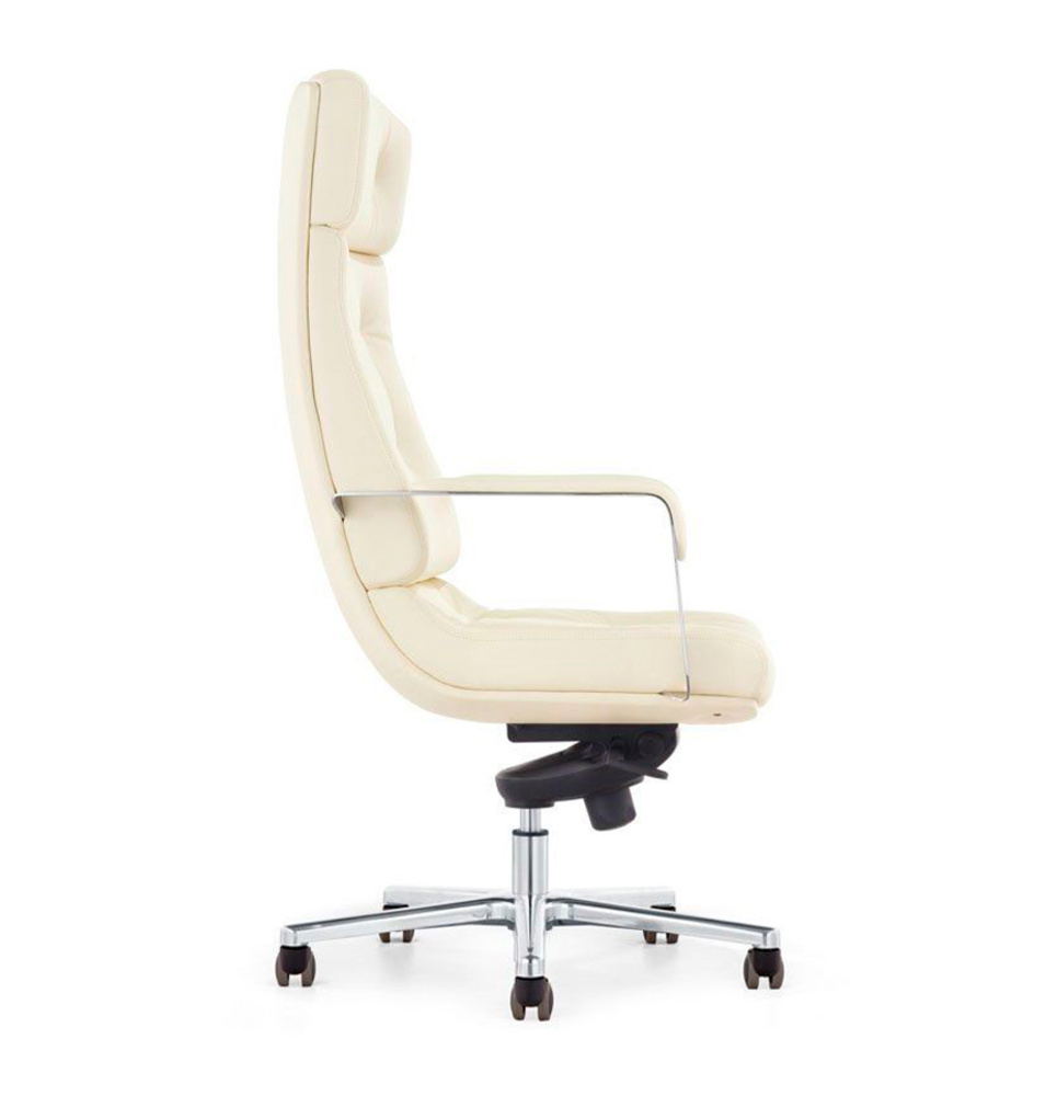 Кресло руководительское ELEGANCE F133 молочный 3 Кресло руководительское ELEGANCE F133 молочный — изображение 3