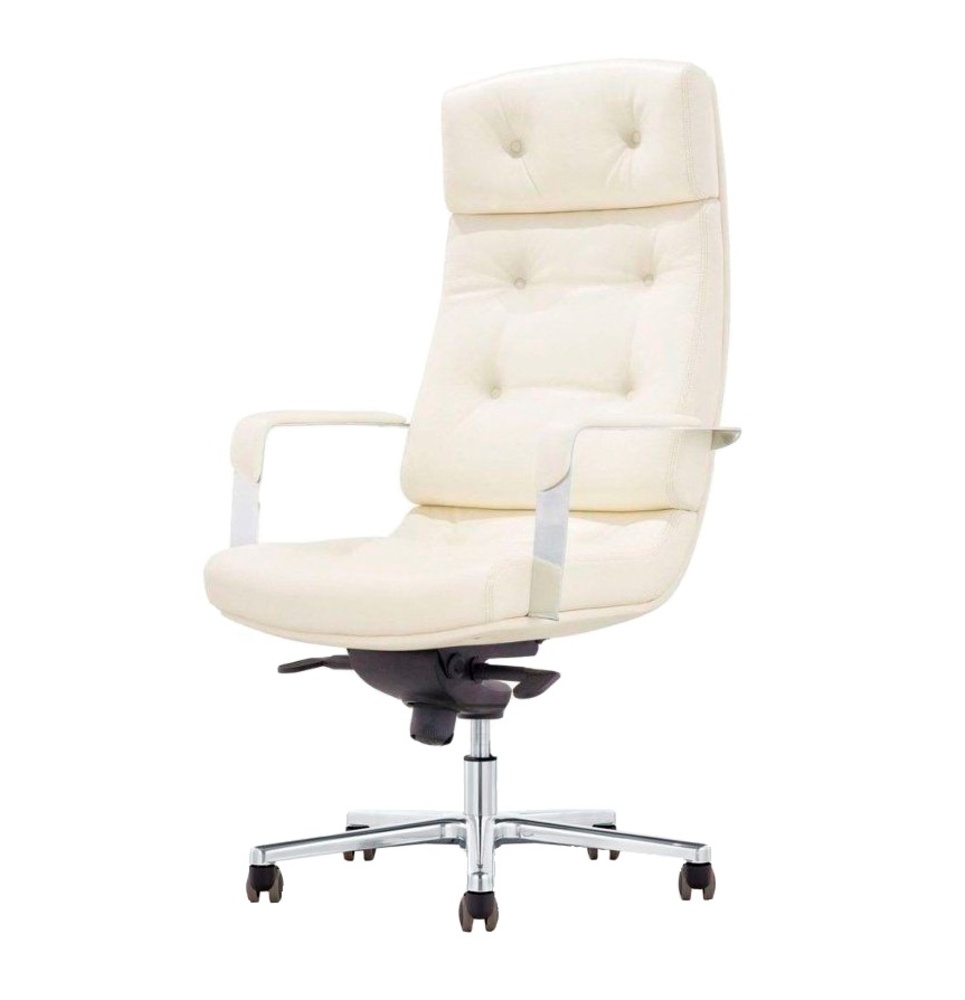 Кресло руководительское ELEGANCE F133 молочный 5 Кресло руководительское ELEGANCE F133 молочный — изображение 5