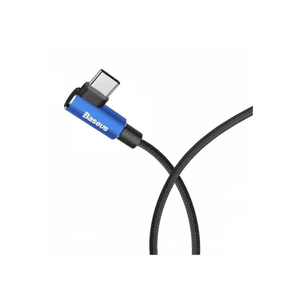 Кабель USB-Type-C Baseus MVP Elbow CATMVP-A03 Blue 1m