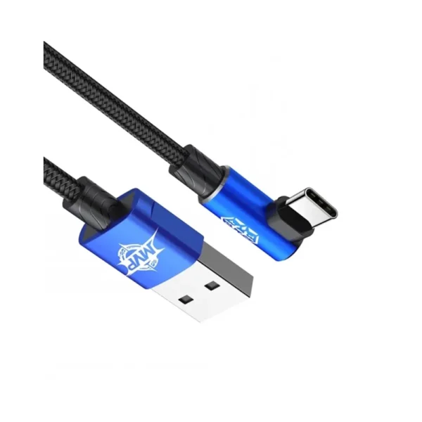 Кабель USB-Type-C Baseus MVP Elbow CATMVP-A03 Blue 1m