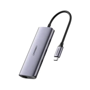 UGREEN. USB концентратор 4 в 1 (хаб), 3 x USB 3.0, RJ45