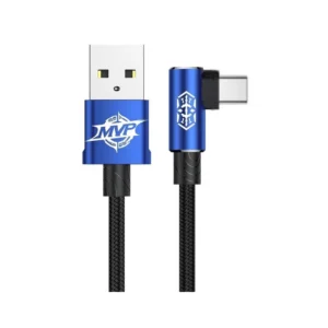 Кабель USB-Type-C Baseus MVP Elbow CATMVP-A03 Blue 1m