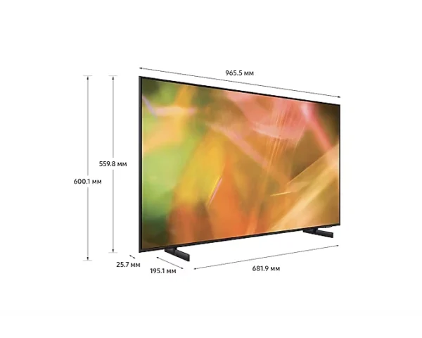 Телевизор Samsung 43″ Crystal UHD BU8000