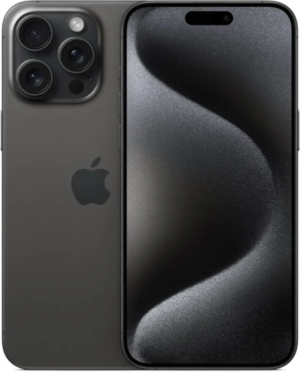 iPhone 15 Pro black titanium